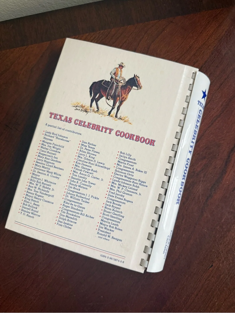 Texas Celebrity cookbook vintage 80s